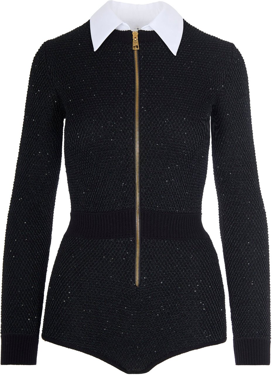 Elisabetta Franchi Trousers Black Zwart