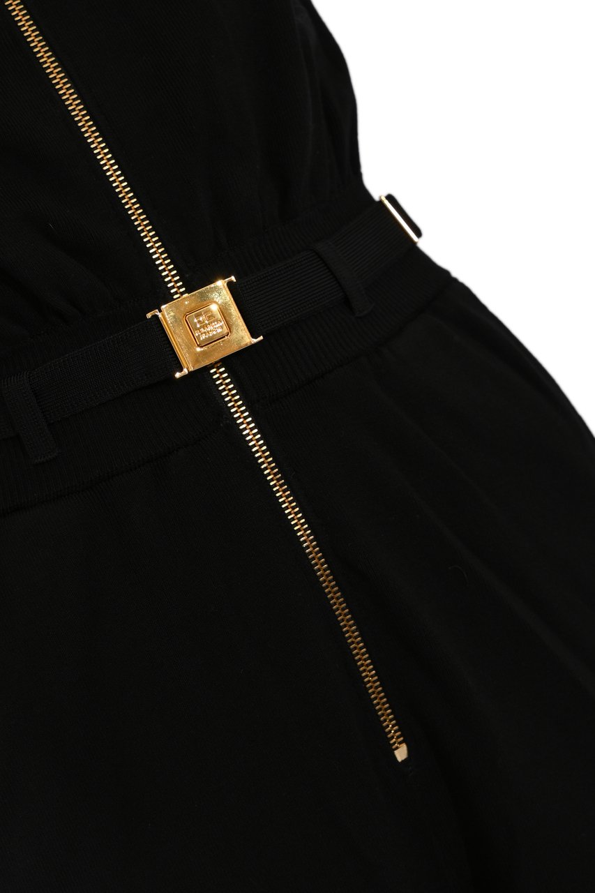 Elisabetta Franchi Trousers Neroburro Zwart