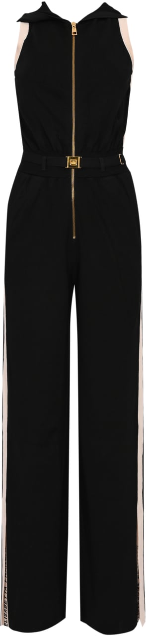 Elisabetta Franchi Trousers Neroburro Zwart