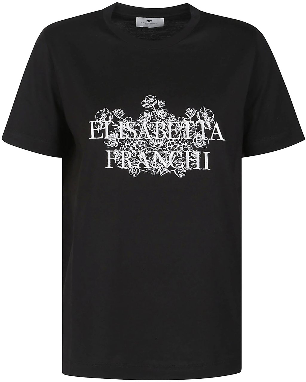 Elisabetta Franchi T-shirt Black Zwart