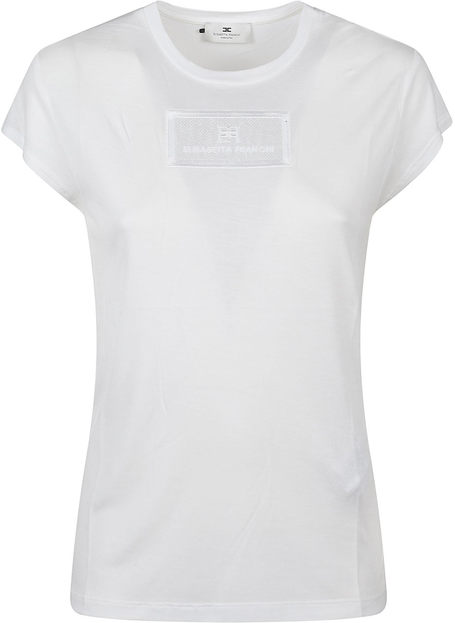 Elisabetta Franchi T-shirt White Wit