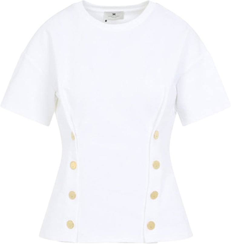 Elisabetta Franchi Sweaters Gesso Wit