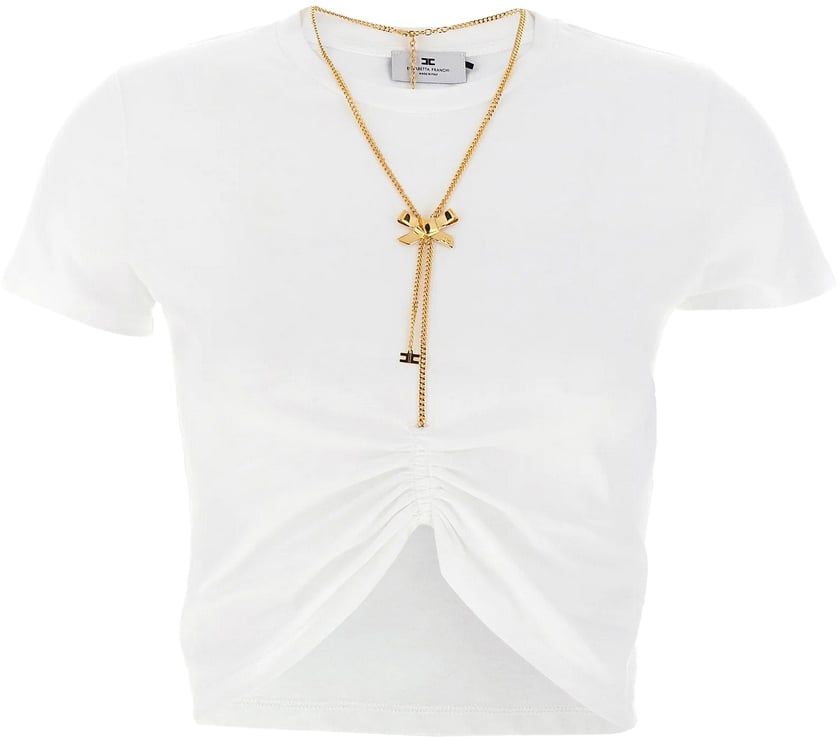Elisabetta Franchi Sweaters White Wit