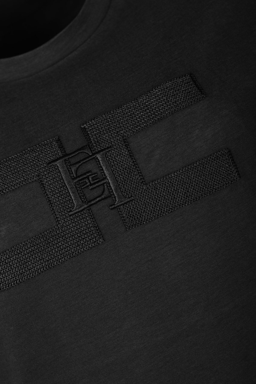 Elisabetta Franchi T-Shirts And Polos Black Zwart