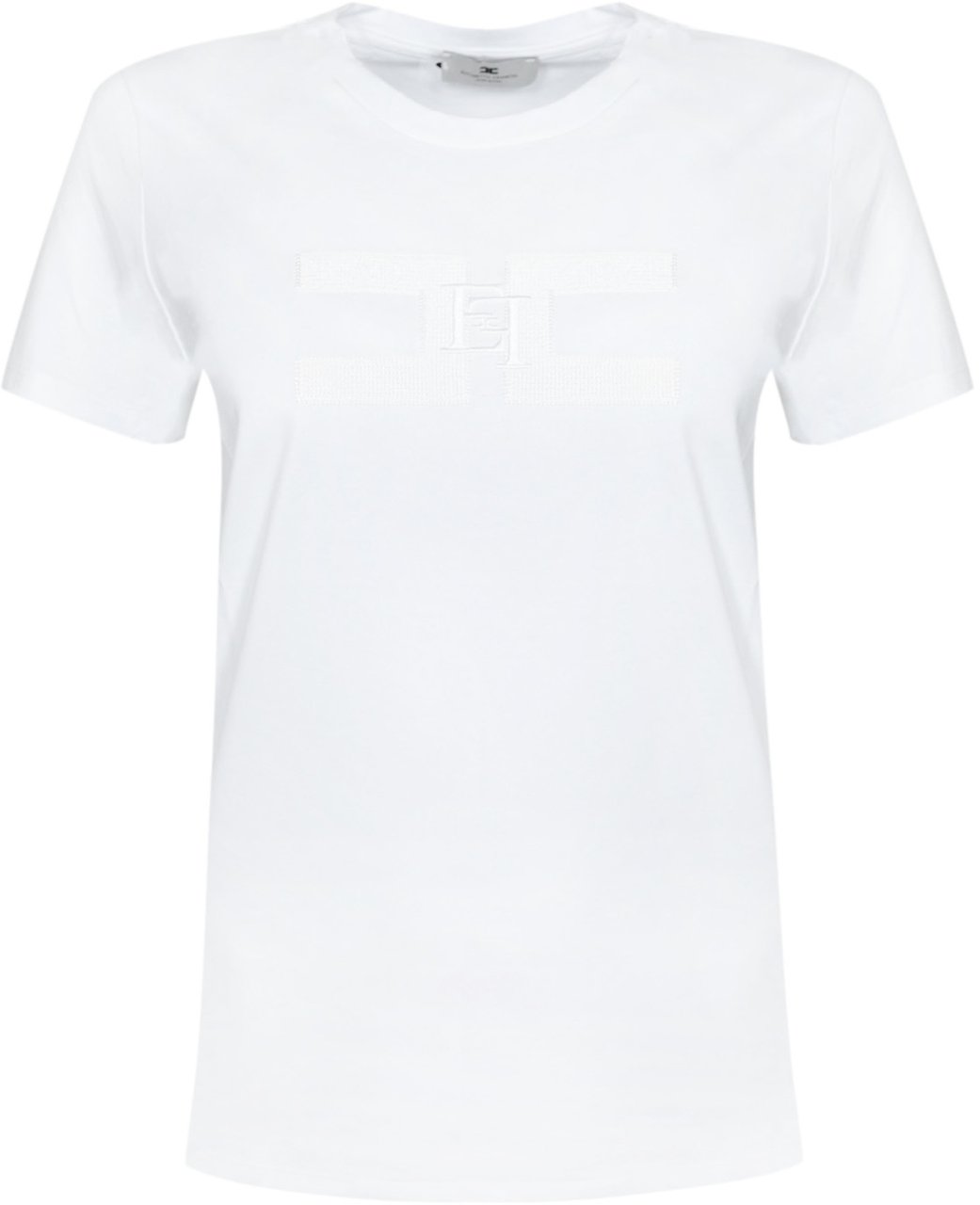 Elisabetta Franchi T-Shirts And Polos Gesso Divers