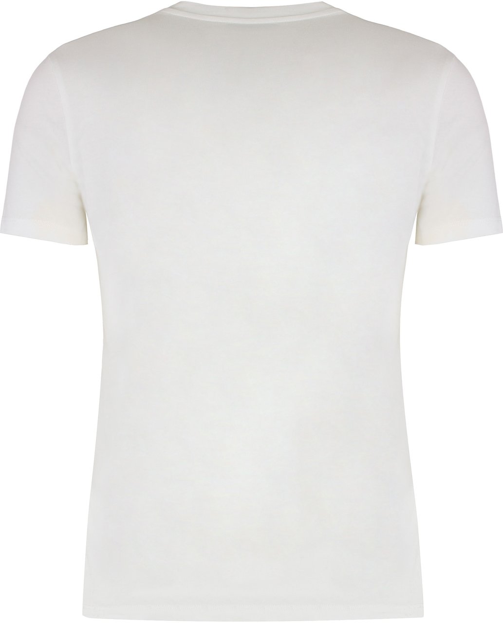 Elisabetta Franchi Cotton crew-neck T-shirt Wit