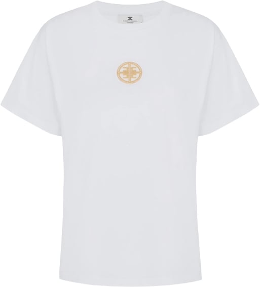Elisabetta Franchi Sweaters Gesso Wit