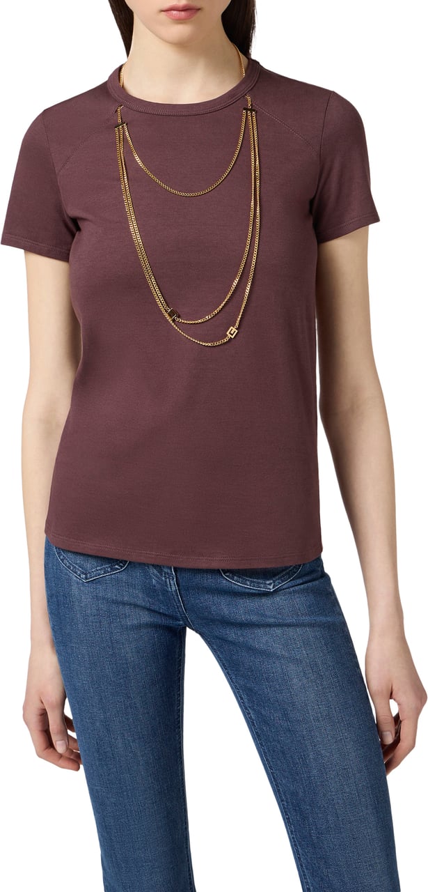 Elisabetta Franchi Sweaters Merlot Rood