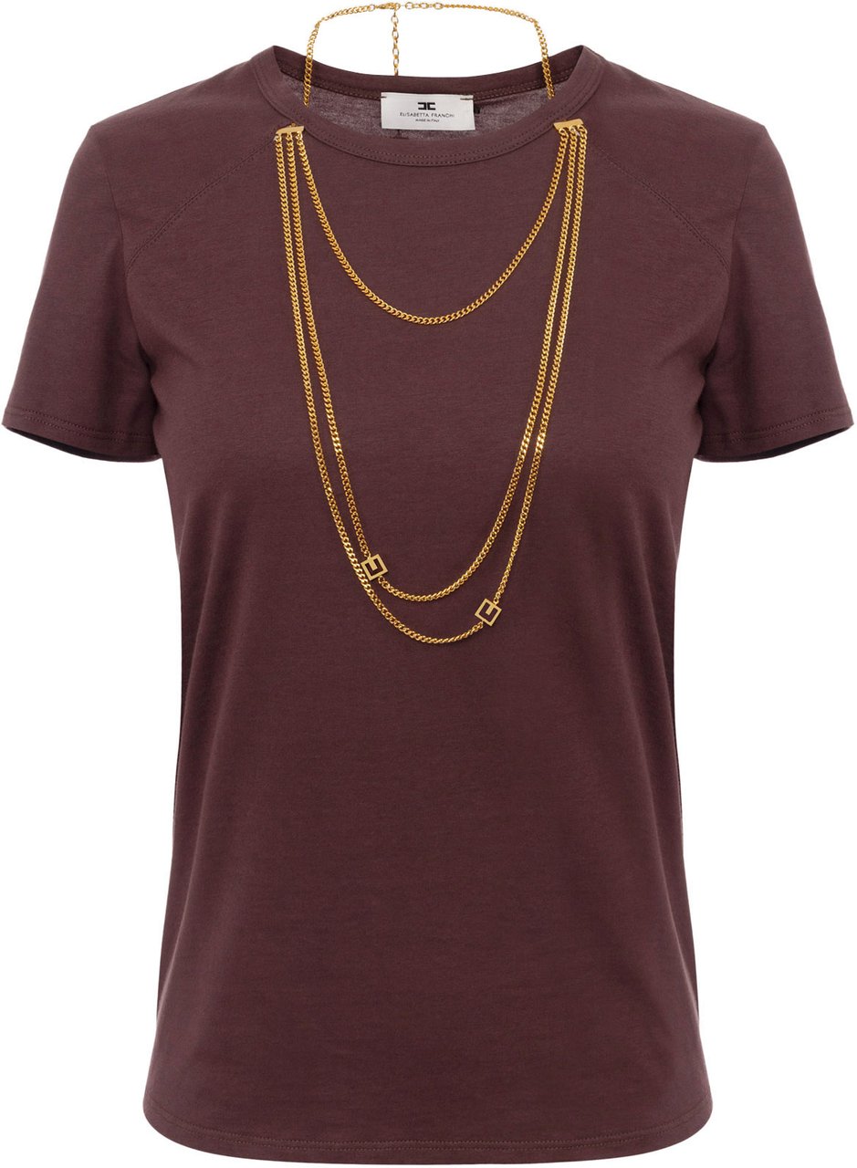Elisabetta Franchi Sweaters Merlot Rood