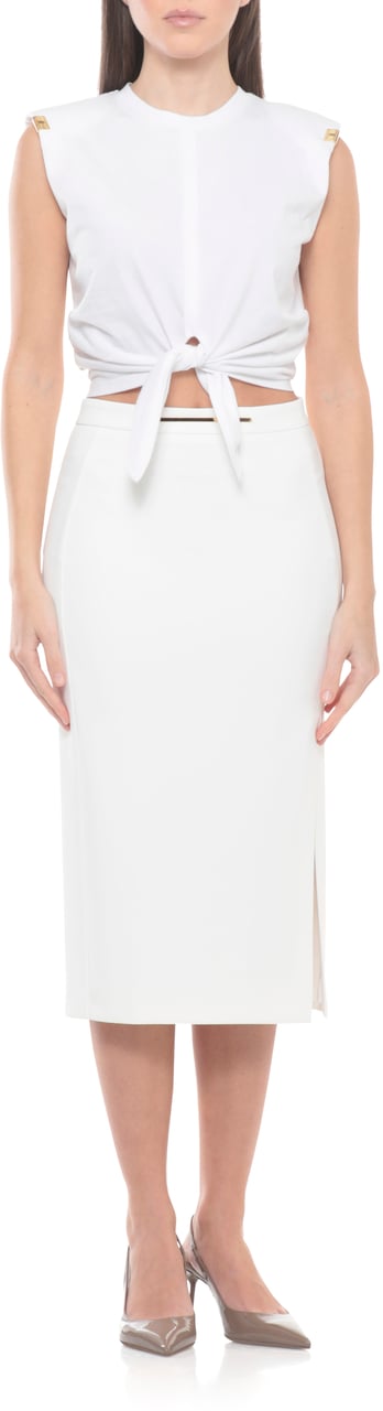 Elisabetta Franchi Sweaters White Wit