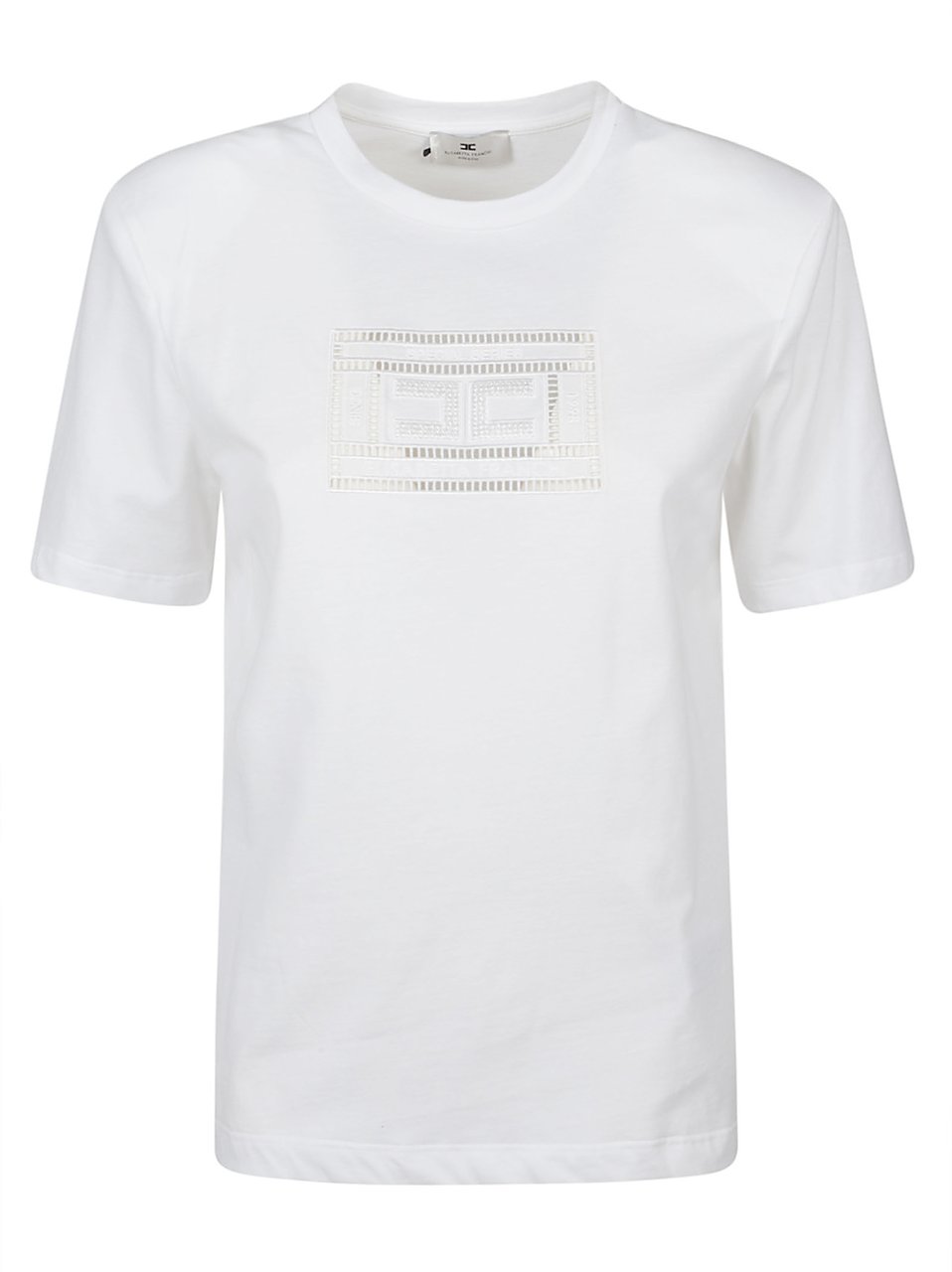 Elisabetta Franchi T-shirt White Wit