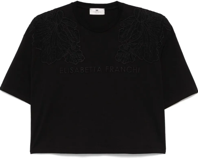 Elisabetta Franchi Sweaters Black Zwart