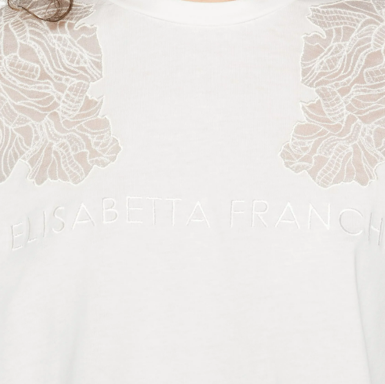 Elisabetta Franchi Sweaters Gesso Divers