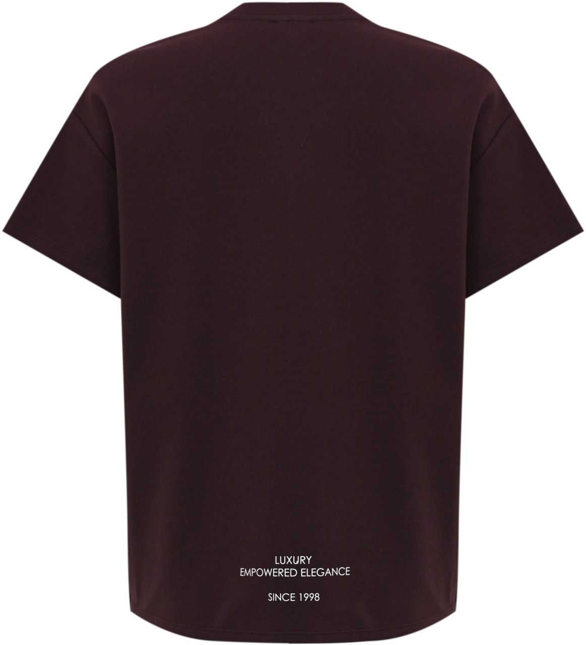 Elisabetta Franchi T-Shirts And Polos Merlot Rood