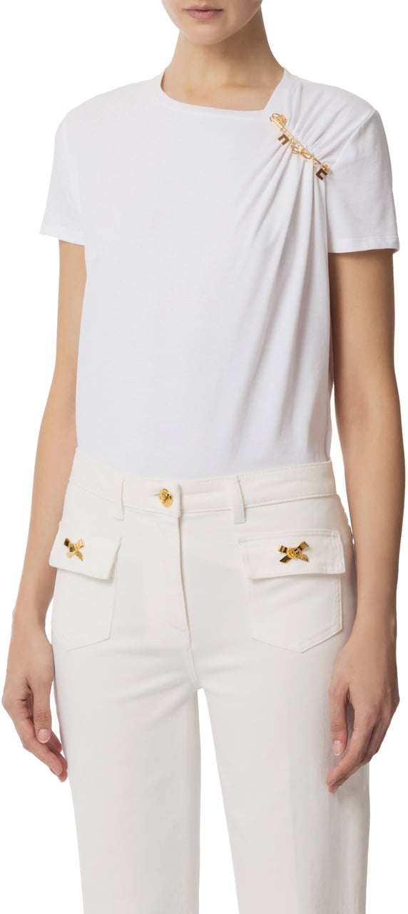 Elisabetta Franchi Sweaters Gesso Divers