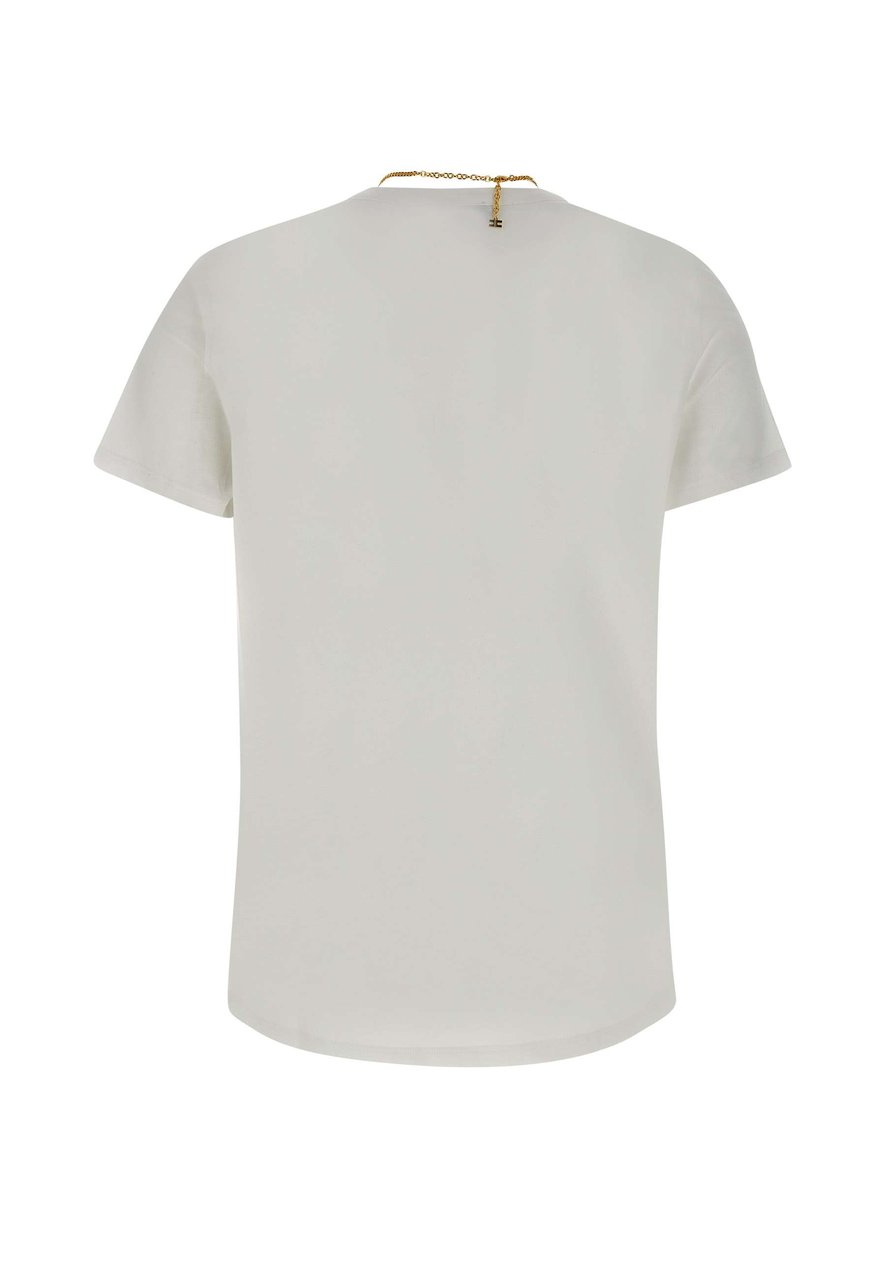 Elisabetta Franchi T-Shirts And Polos White Wit