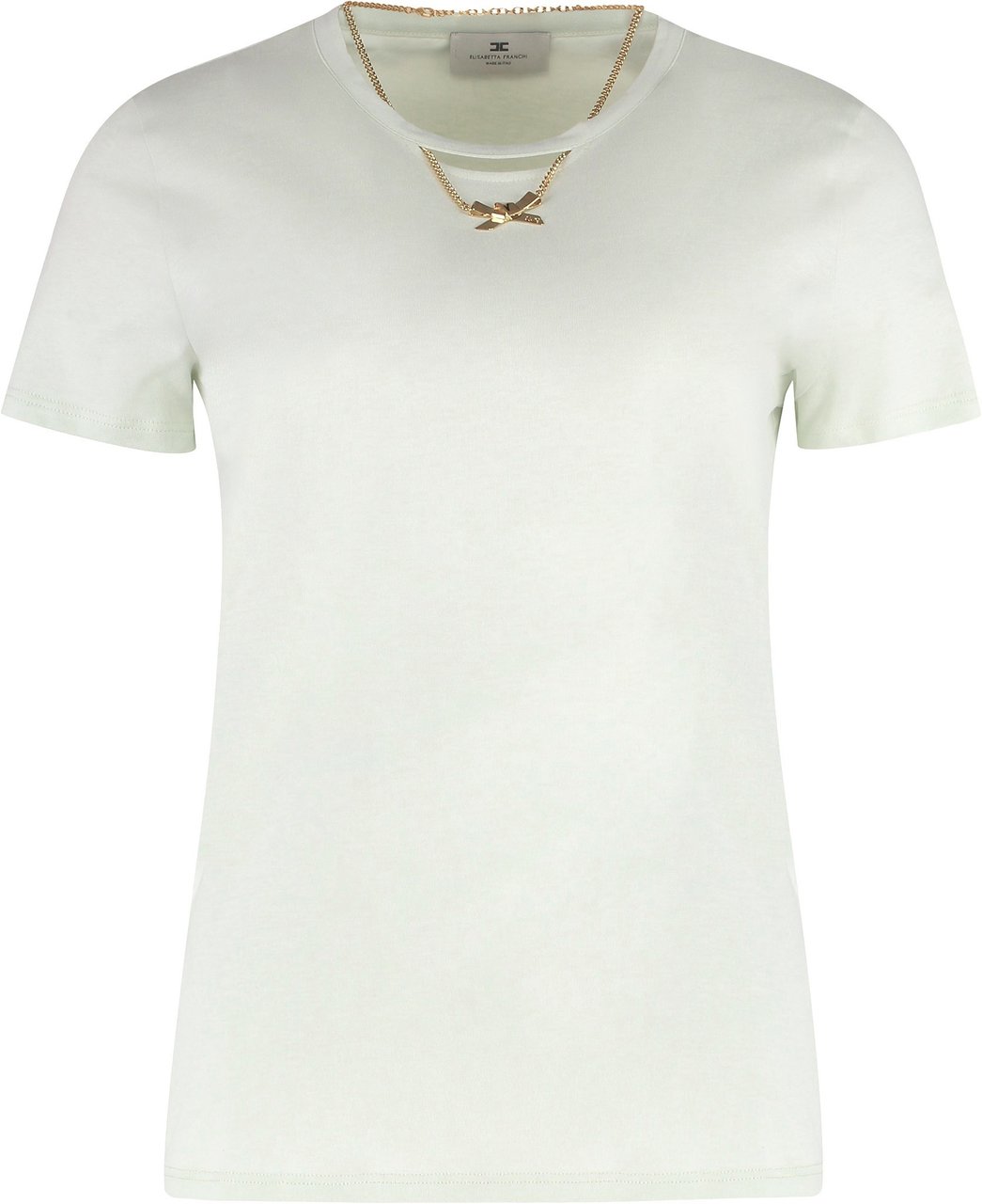 Elisabetta Franchi Cotton T-shirt Groen