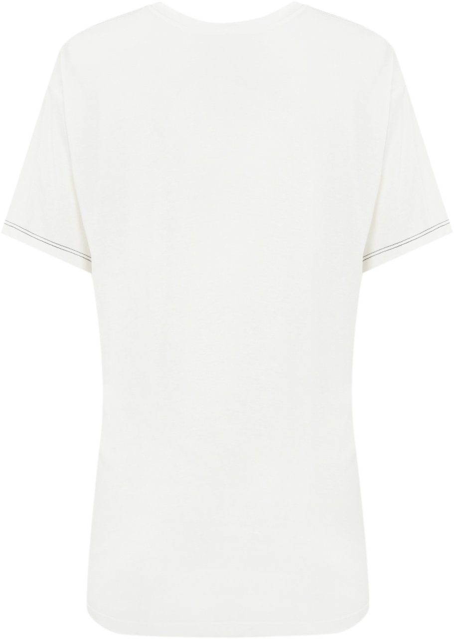 Elisabetta Franchi T-Shirts And Polos Gesso Divers
