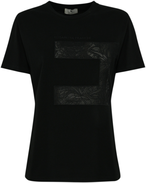 Elisabetta Franchi Sweaters Black Zwart