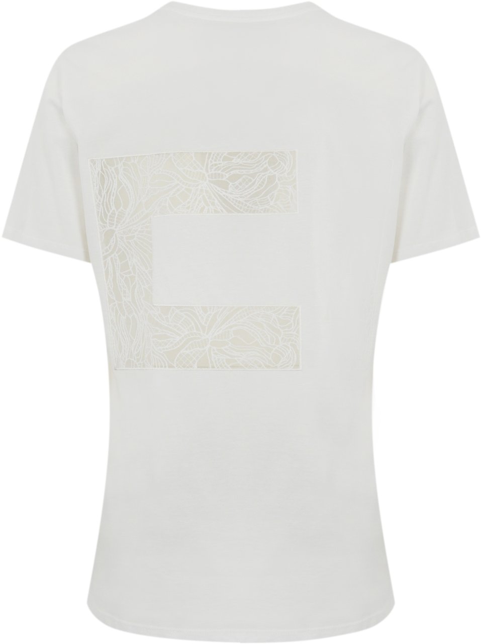 Elisabetta Franchi T-Shirts And Polos Gesso Divers