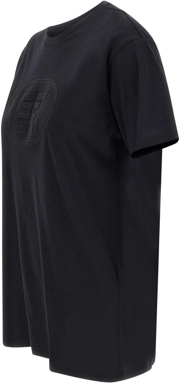 Elisabetta Franchi T-Shirts And Polos Black Zwart