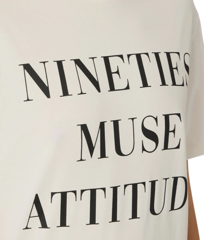 Elisabetta Franchi T-Shirts And Polos Gesso Divers