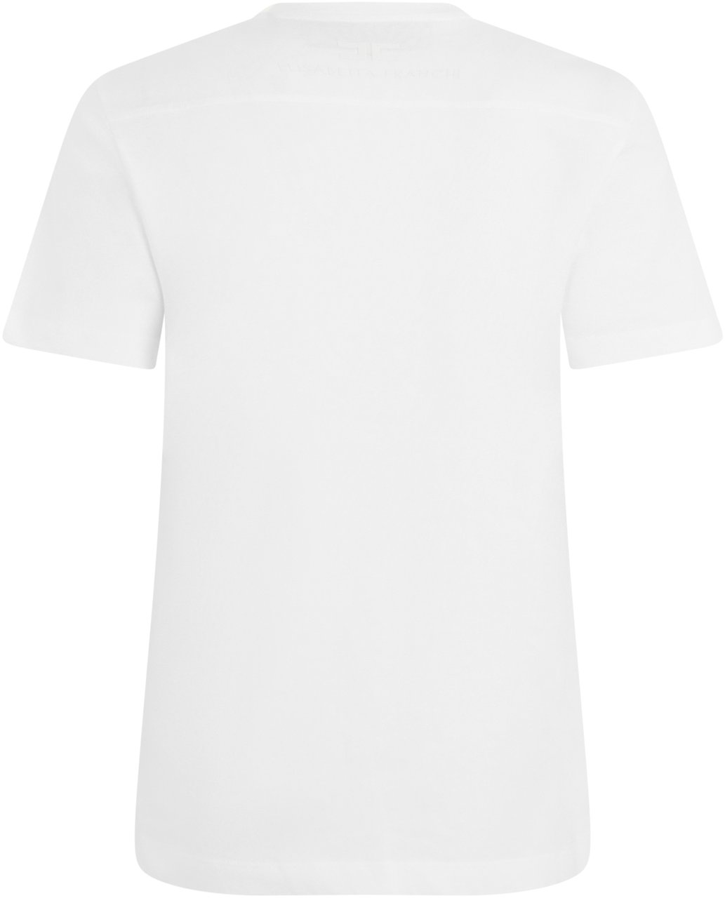 Elisabetta Franchi Cotton printed T-shirt Wit