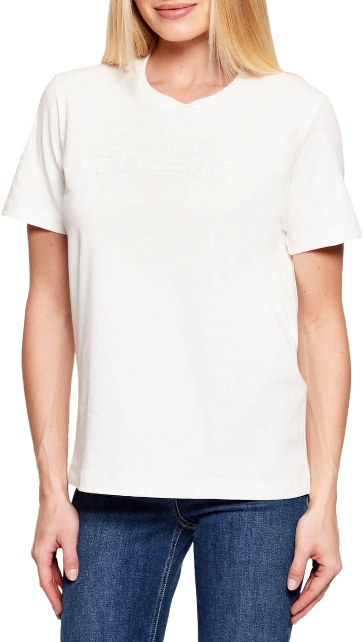 Elisabetta Franchi T-Shirts And Polos Gesso Divers