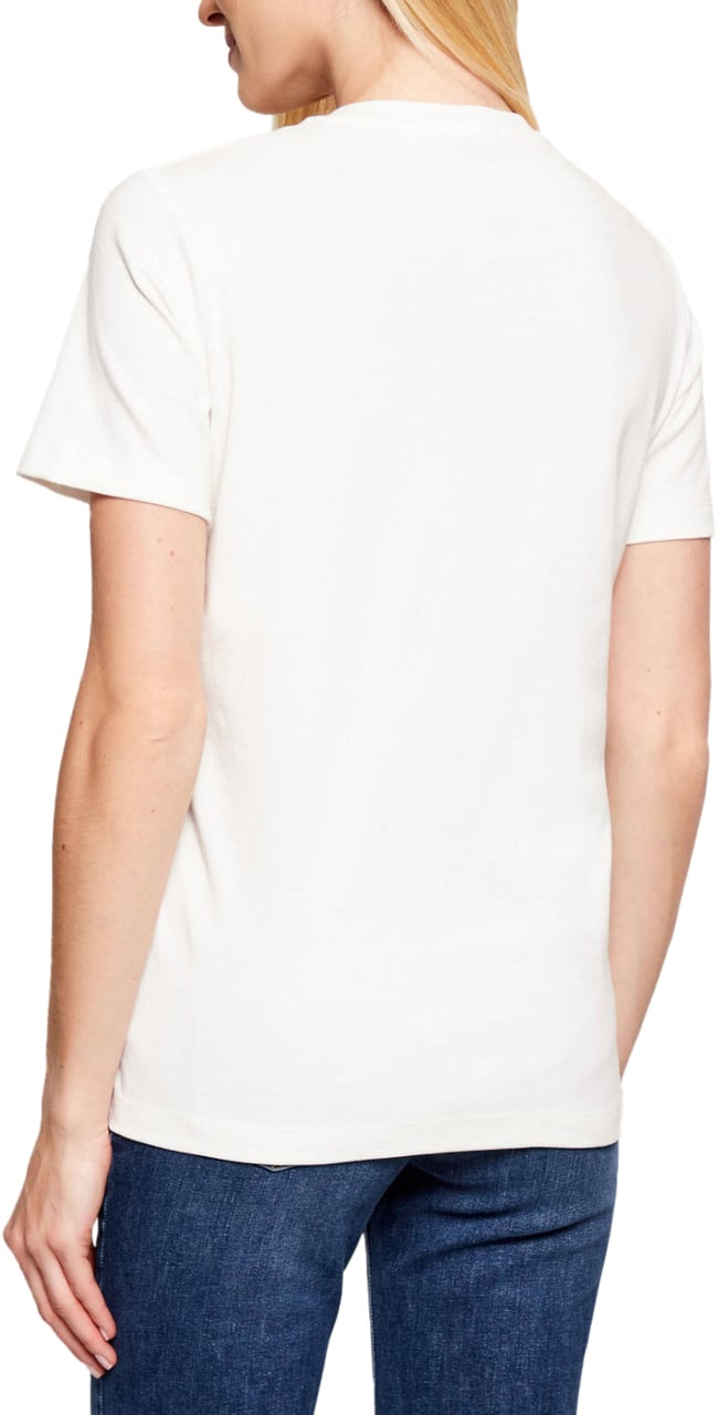 Elisabetta Franchi T-Shirts And Polos Gesso Divers