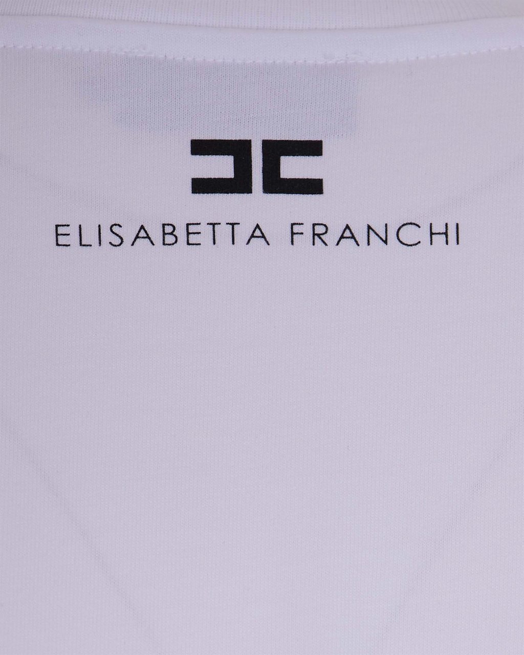 Elisabetta Franchi T-Shirts And Polos Gesso Divers