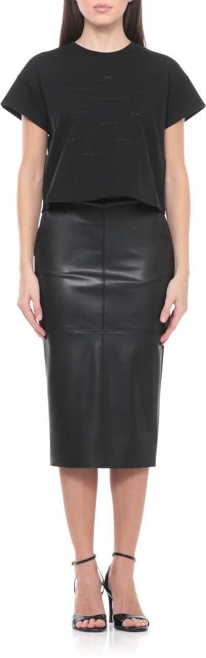 Elisabetta Franchi Sweaters Black Zwart