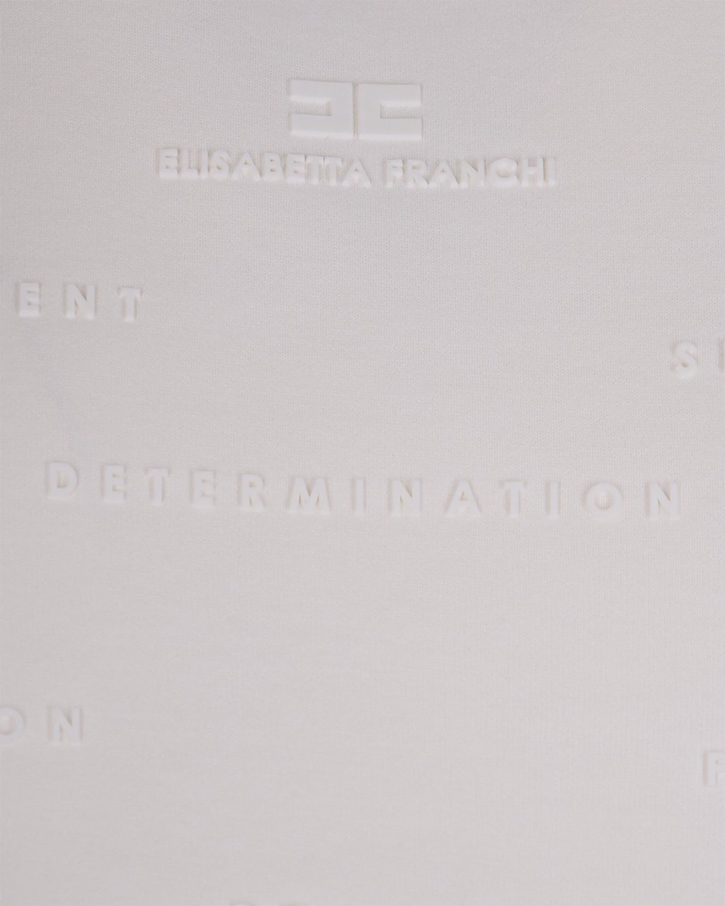 Elisabetta Franchi T-Shirts And Polos Gesso Divers