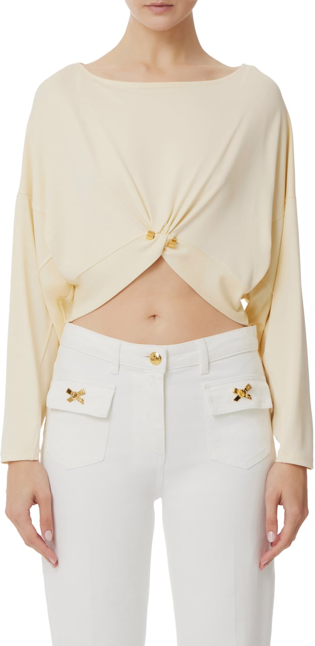 Elisabetta Franchi Sweaters Lemonade Divers