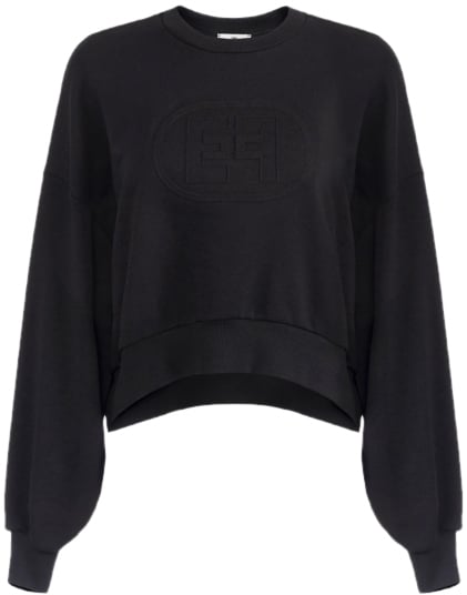 Elisabetta Franchi Sweaters Black Zwart