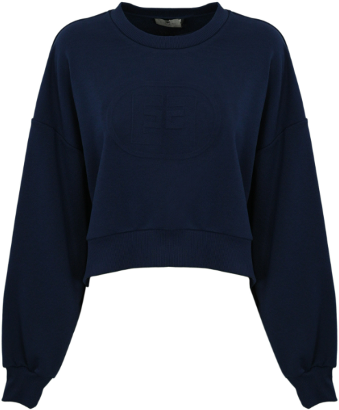 Elisabetta Franchi Sweaters Blue Blauw
