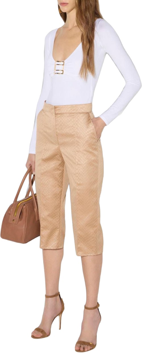 Elisabetta Franchi Sweaters Avorio Wit