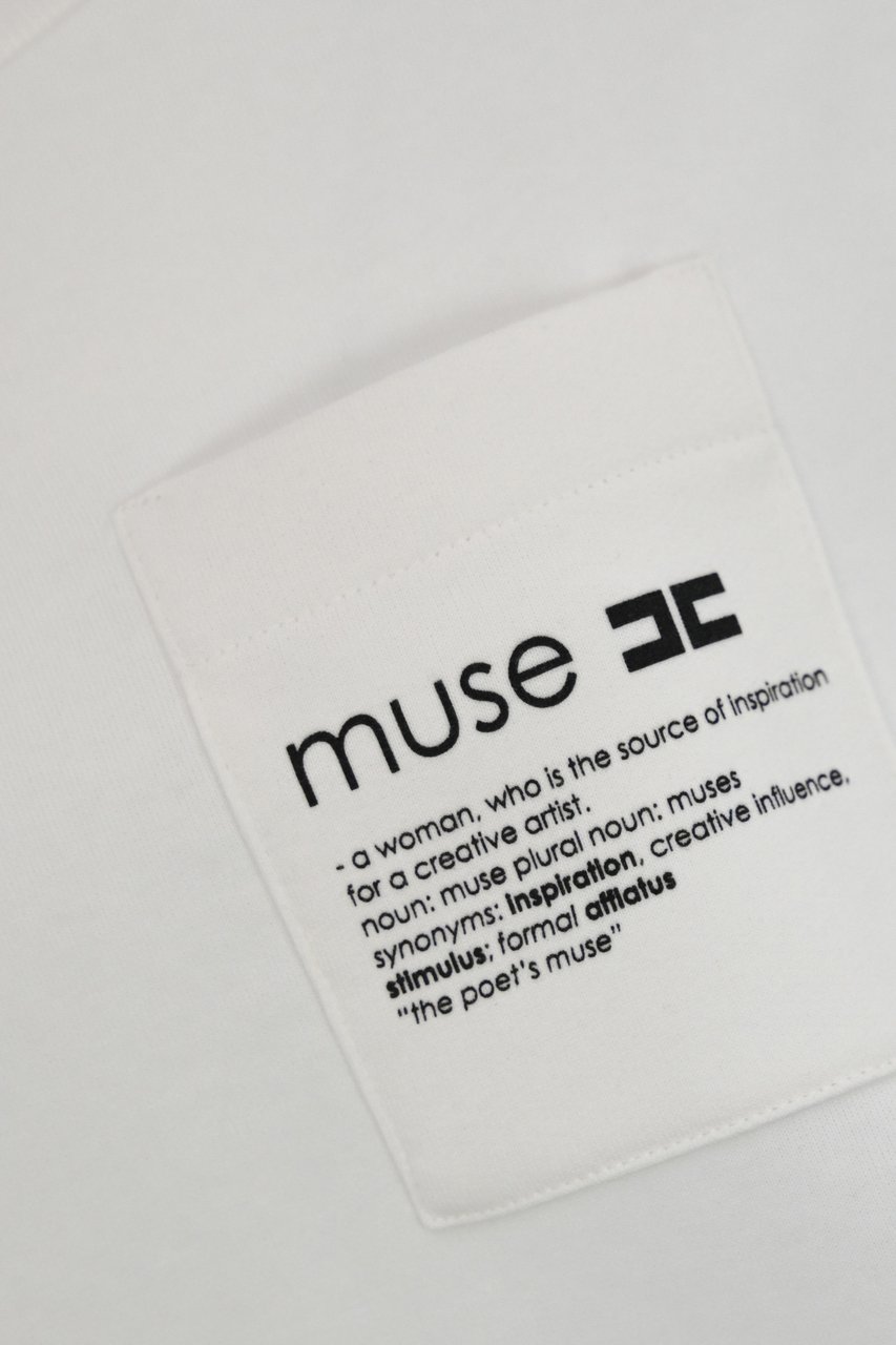 Elisabetta Franchi Sweaters Ivory Wit