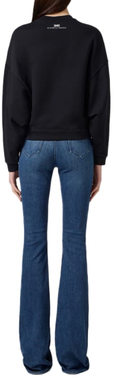 Elisabetta Franchi Sweaters Black Zwart