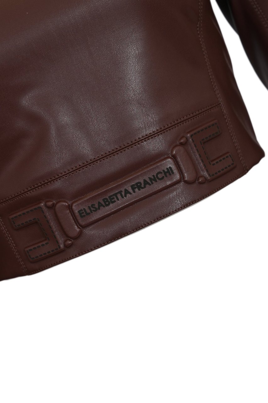 Elisabetta Franchi Sweaters Brown Bruin