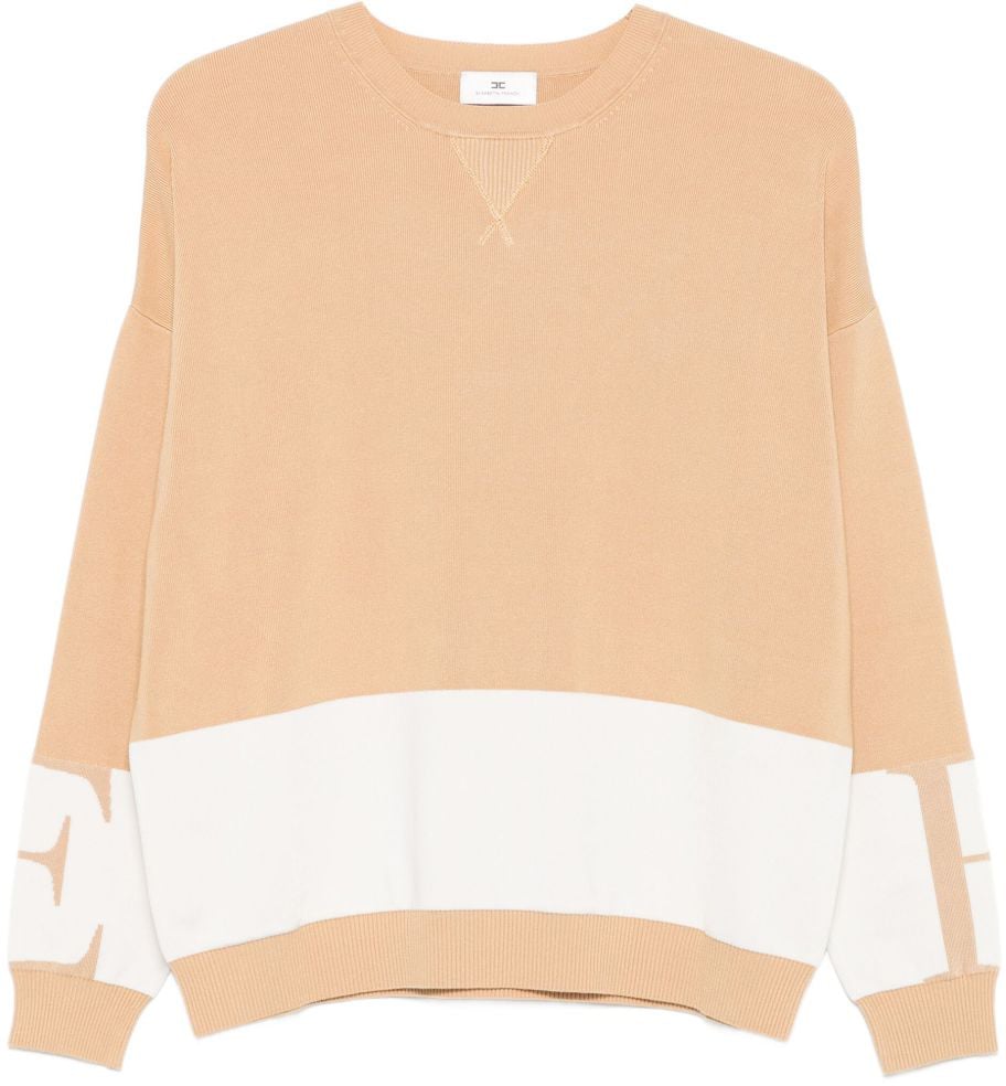 Elisabetta Franchi Sweaters Beige Beige