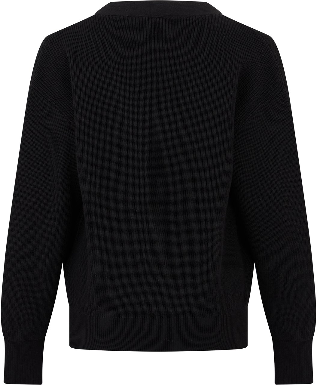 Elisabetta Franchi Cardigan knitted with fasteners Zwart