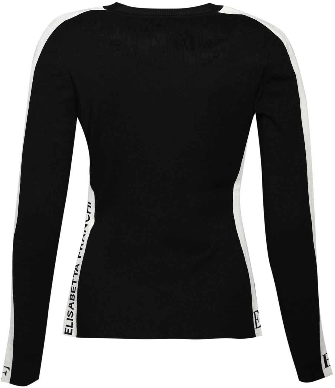 Elisabetta Franchi Sweaters Neromilk Wit
