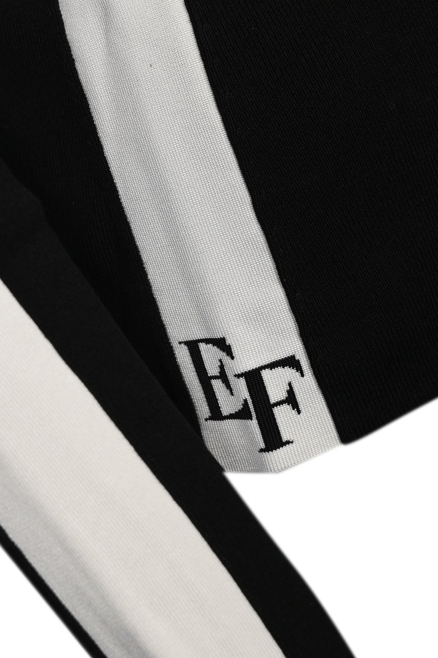 Elisabetta Franchi Sweaters Neromilk Wit