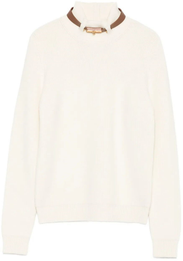 Elisabetta Franchi Sweaters Latte Bruin