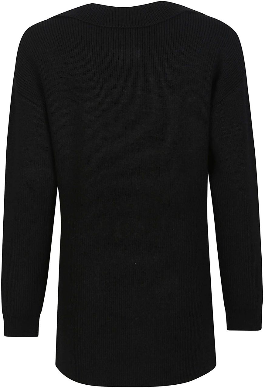 Elisabetta Franchi Tricot Sweater Black Zwart
