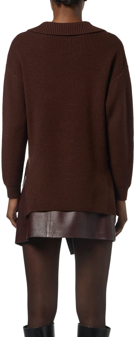 Elisabetta Franchi Sweaters Coffee Bruin