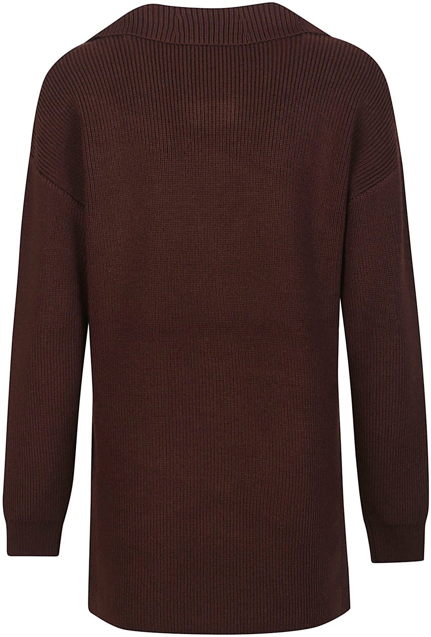 Elisabetta Franchi Tricot Sweater Brown Bruin