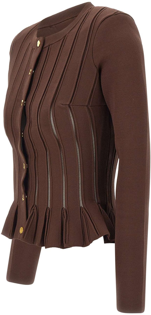 Elisabetta Franchi Jackets Brown Bruin