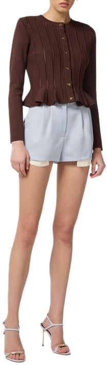 Elisabetta Franchi Sweaters Brown Bruin