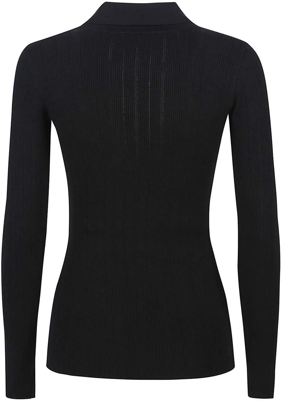 Elisabetta Franchi Tricot Sweater Black Zwart